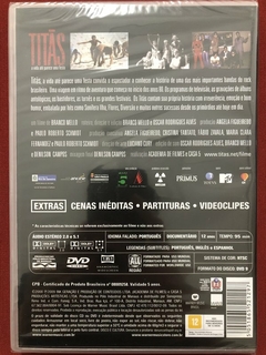 DVD -Titãs: A Vida Até Parece Uma Festa- Branco Mello - Novo - comprar online