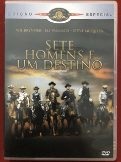 DVD - Sete Homens E Um Destino - Dir. John Sturges- Seminovo