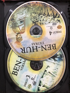 Imagem do DVD - Ben-Hur - Edição De Colecionador - 4 Discos - Seminovo