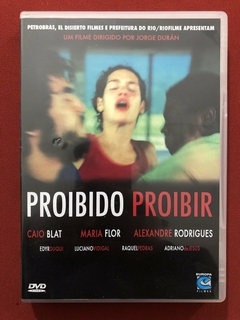 DVD - Proibido Proibir - Caio Blat - Maria Flor - Seminovo