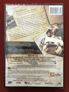 DVD - As Pontes De Madison - Dir. Clint Eastwood - Novo - comprar online