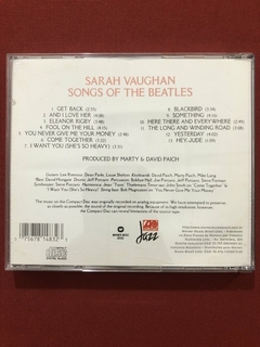 CD - Sarah Vaughan - Songs Of The Beatles - Nacional - Semin - comprar online