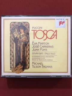 CD Duplo - Puccini / Michael Tilson Thomas- Tosca - Seminovo