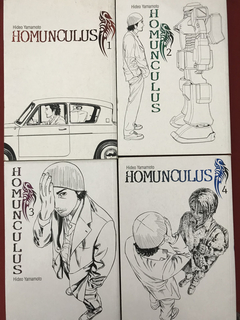 Mangá - Homunculus - 4 Volumes - Hideo Yamamoto - Panini - Sebo Mosaico - Livros, DVD's, CD's, LP's, Gibis e HQ's