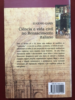 Livro - Ciência E Vida Civil No Renascimento Italiano - Eugenio Garin - Unesp - comprar online