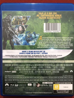 Blu-ray Duplo - As Tartarugas Ninja - 3D - Seminovo - Sebo Mosaico - Livros, DVD's, CD's, LP's, Gibis e HQ's