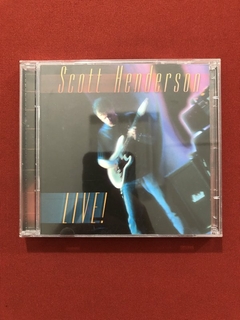 CD Duplo - Scott Henderson - Live! - Nacional - Seminovo