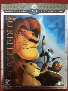 Blu-ray - O Rei Leão - Edição Diamante - 4 Discos - Seminovo