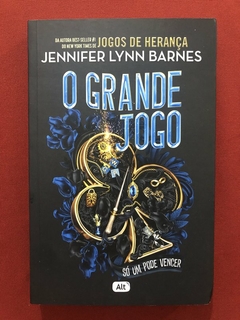 Livro - O Grande Jogo - Jennifer Lynn Barnes - Editora Alt - Seminovo