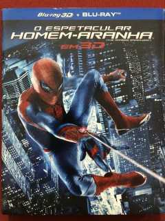 Blu-ray Duplo - O Espetacular Homem-Aranha - 3D - Seminovo