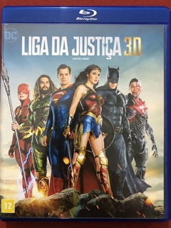 Blu-ray Duplo - Liga Da Justiça - 3D - Zack Snyder- Seminovo na internet