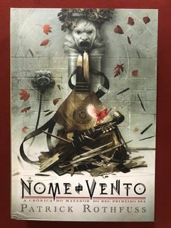 Livro - O Nome Do Vento - Patrick Rothfuss - Ed. Arqueiro - Capa Dura - Seminovo