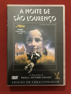 DVD - A Noite De São Lourenço - Dir. Paolo Taviani- Seminovo