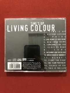 CD - Living Colour - Time's Up - Nacional - Seminovo - comprar online