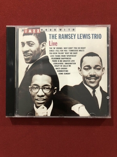 CD - The Ramsey Lewis Trio - Live - 1989 - Nacional