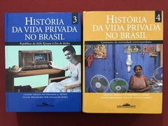 Livro - História Da Vida Privada No Brasil - 4 Volumes - Capa Dura - Companhia Das Letras - Sebo Mosaico - Livros, DVD's, CD's, LP's, Gibis e HQ's