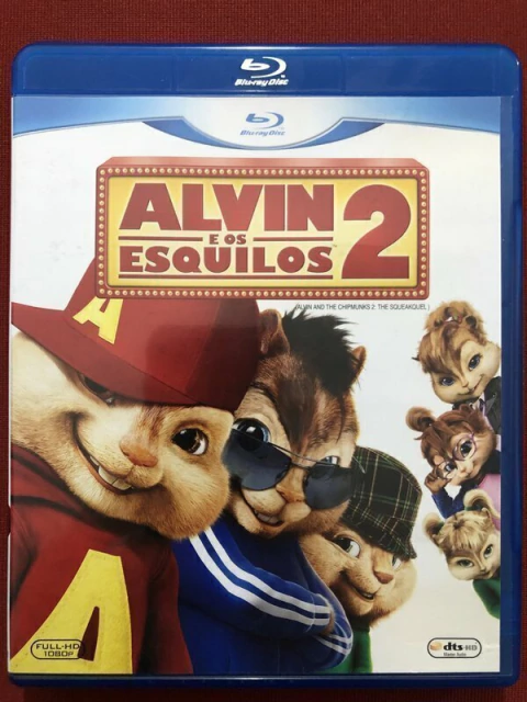 Blu-ray - Alvin E Os Esquilos 2 - Dir. Betty Thomas - Semin.