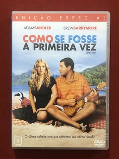 DVD - Como Se Fosse A Primeira Vez - P. Segal - Adam Sandler