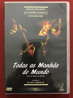 DVD - Todas As Manhãs Do Mundo - Gérard Depardieu - Seminovo