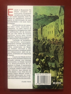 Livro - Estado E Burguesia No Brasil - Antonio Carlos Mazzeo - Cortez Editora - comprar online