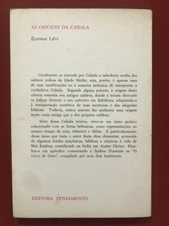 Livro - As Origens Da Cabala: O Livro Dos Esplendores - Eliphas Levi - Pensamento - comprar online