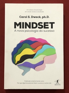 Livro - Mindset - Carol S. Dweck - Editora Objetiva - Seminovo