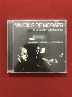 CD - Vinícius De Moraes En Buenos Aires - 2000 - Nacional