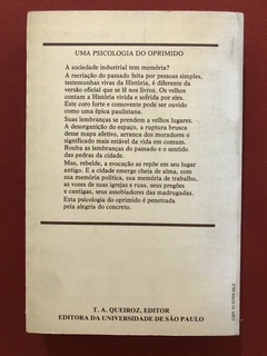 Livro - Mémoria E Sociedade: Lembranças De Velhos - Ecléa Bosi - Editora Edusp - comprar online