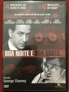 DVD - Boa Noite E Boa Sorte - Direção: George Clooney