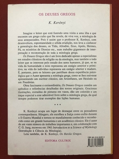 Livro - Os Deuses Gregos - Karl Kerényi - Editora Cultrix - comprar online