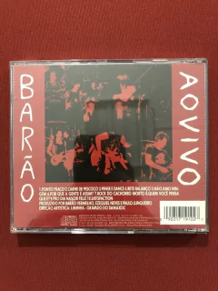 CD - Barão Vermelho - Barão Ao Vivo - Nacional - Seminovo - comprar online