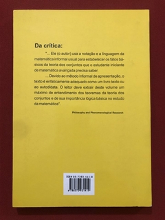 Livro - Teoria Ingênua Dos Conjuntos - Paul R. Halmos - Ed. Ciência Moderna - comprar online