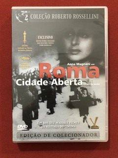 DVD - Roma, Cidade Aberta - Roberto Rossellini - Seminovo