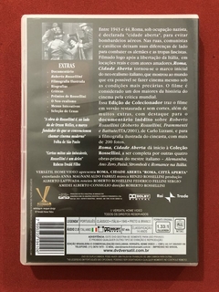 DVD - Roma, Cidade Aberta - Roberto Rossellini - Seminovo - comprar online