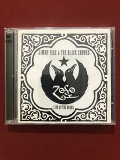 CD Duplo - Jimmy Page & The Black Crowes - Live At The Greek