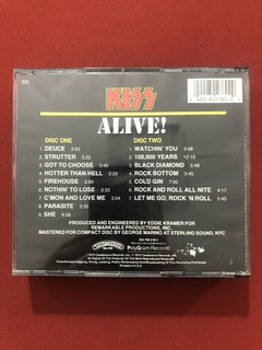 CD Duplo - Kiss - Alive! - Deuce - 1975 - Importado - comprar online