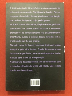 Livro - Ator E Estranhamento - Eraldo Pêra Rizzo - Editora Senac - Seminovo - comprar online