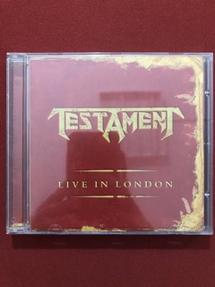 CD - Testament - Live In London - 2005 - Nacional - Seminovo