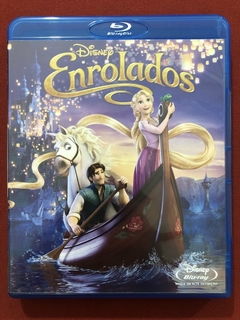 Blu-ray - Enrolados - Disney - Aventura - Seminovo