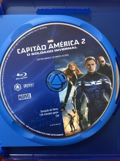 Blu-ray Duplo - Capitão América 2 - Soldado Invernal - Semin na internet