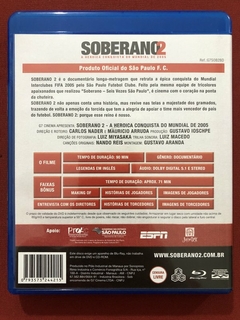 Blu-ray - Soberano 2 - Direção: Carlos Nader - Seminovo - comprar online