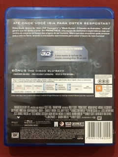 Blu-ray 3D + Blu-ray - Prometheus - Ridley Scott - Seminovo - comprar online