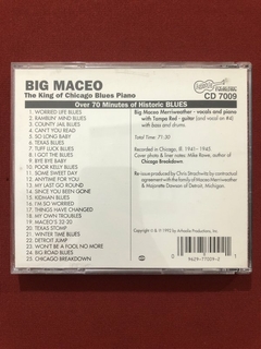 CD - Big Maceo - The King Of Chicago Blues Piano - Importado - comprar online