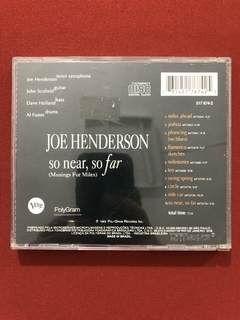 CD - Joe Henderson - So Near, So Far - 1993 - Nacional - comprar online