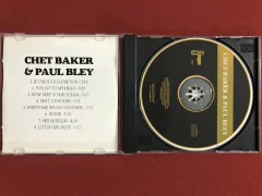 CD - Chet Baker & Paul Bley - Diane - 1985 - Nacional na internet