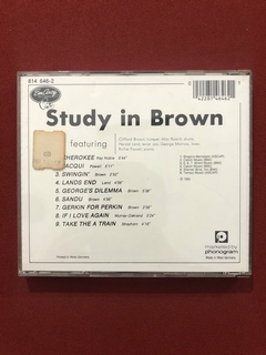 CD - Clifford Brown And Max Roach - Study In Brown - Import. - comprar online