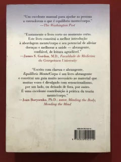 Livro - Equilíbrio, Mente, Corpo - Daniel Goleman - Ed. Campus - comprar online