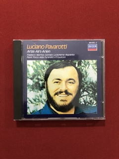 CD - Luciano Pavarotti - Arias - Airs - Arien - Importado