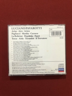 CD - Luciano Pavarotti - Arias - Airs - Arien - Importado - comprar online