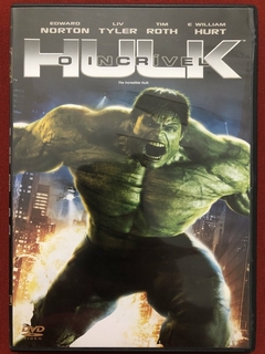 DVD - O Incrível Hulk - Edward Norton - Liv Tyler - Seminovo